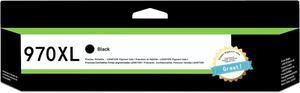 970XL High-Yield Ink Cartridges (1 Pack, Black) Compatible 970 970XL Ink Replacement  970 970XL Ink Cartridges for OfficeJet Pro X451dw X451dn X476dw X476dn X576dw X551dw Printer