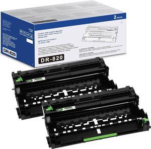 DR820 DR-820 Black Drum Unit 2 Pack Replacement for Brother DR 820 Drum Unit DCP-L5500DN L5600DN HL-L5000D L5100DN L5200DW MFC-L5700DW L5800DW L5850DW Printer
