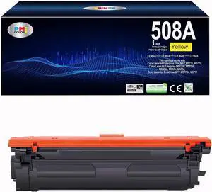 Ennovor 508A Yellow Toner Cartridge Replacement for HP 508A CF362A for Laserjet Enterprise M552, M553, Color Laserjet Enterprise MFP M577 Series Printer Ink (1 Pack)