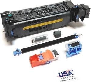 L0H24A-MTKv1-USA (L0H24-67901) Maintenance Kit  Laserjet M607 M608 M609 M631 M632 M633 with RM2-1256 Fuser, Transfer Roller, Tray 1 J8J70-67903 & 1 Set of J8J70-67904 for Tray 2-6
