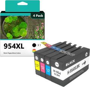954XL Ink Cartridges Compatible   954 954XL Ink Cartridge   OfficeJet Pro 7720 7730 7740 8210 8218 8710 8715 8718 8720 8725 8728 8730 8740 Printers Combo Pack(BK C M Y)