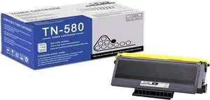 1 Pack TN580 TN-580 Black Toner Cartridge Compatible TN580 Replacement for Brother HL-5240 5250DN/DNT 5270DN 5280DW MFC-8370 8460N 8470DN 8480DN 8660DN 8670DN 8690DN 8860DN DCP-8060 8065DN Printe
