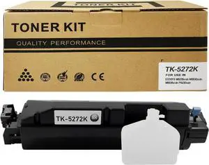 Ennovor TK5272K TK-5272K Toner Cartridge Replacement for Kyocera TK5272 TK-5272 for Kyocera ECOSYS P6230cdn M6235cidn M6630cidn M6635cidn (1-Pack Black) High Yield