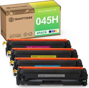 045H 045 High Yield Compatible Toner Cartridges Replacement   045 H Toner   ImageCLASS MF634Cdw MF632Cdw LBP612Cdw LBP611 MF633Cdw LBP613Cdw 4-Pack (KMCY)