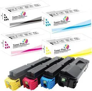 Toner Pros Compatible Toner Cartridge Replacement TK-5417 (TK5417) for Kyocera TASKalfa MA4500ci / PA4500ci Model Laser Printers (4-Color-Pack: KCMY) Black 20,000 & Colors 13,000 Pages