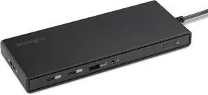 Kensington SD4842P EQ 12-in-1 USB-C Triple Monitor Docking Station vis 2X HDMI & 1x DisplayPort, 100W PD, Ethernet, Audio Jack, Security Lock Slots, for Windows and USB-C Alt-Mode Laptops (K32810NA)