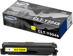 1-Pack CLT-Y504S (SU506A) High Yield Yellow Toner Cartridge(with chip), Replacement for Samsung CLT-Y504S (SU506A) for Xpress C1810W C1860FW CLX-4195 4195FW 4195N 4195FW 4170 CLP-415 415N Printer