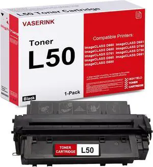 Ennovor L50 High-Yield Black Toner Cartridge 1-Pack Replacement for Canon L50 Toner Cartridge for ImageClass D660 D661 D680 D760 D761 D780 D860 D861 D880 Printer