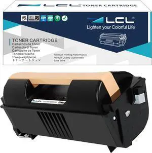 Ennovor LCL Compatible Toner Cartridge Replacement for Xerox Phaser 4600 4620 4622 106R01535 High Capacity (1-Pack Black)