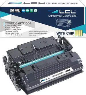 Ennovor LCL Remanufactured Toner Cartridge Replacement for HP W9008 W9008MC 23000Pages MFP E52645 E50145 Printer ( Black 1-Pack)