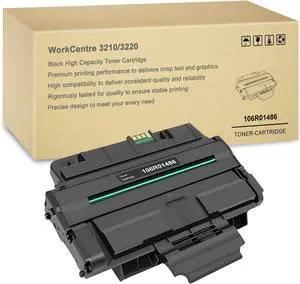 Ennovor 3210 3220 Toner Cartridge Compatible for Xerox 106R01486 for WorkCentre 3210 3210n 3220 3220dn Printers|4,100 Pages|1 Pack Black