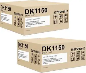 DK1150 Drum Unit Replacement for DK-1150 DK1150 302RV93010 Drum Kit ECOSYS P2040dn P2040dw P2235 P2235dn M2040 M2135dn M2540dn M2540dw Printer, 2-Pack