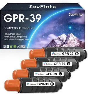 Ennovor GPR-39 GPR39 2787B003AA Toner Cartridge Replacement for Canon ImageRunner 1730 1730iF 1740 1740iF 1750 1750iF Printer (Black, 4-Pack) Ennovor GPR-39 GPR39 2787B003AA Toner Cartridge Replacement for Canon ImageRunner 1730 1730iF 1740 1740iF 1750 1750iF Printer (Black, 4-Pack)