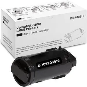 Ennovor VersaLink C600 C605 Toner Cartridge Black Extra High Capacity Replacement for Xerox 106R03919 Toner Cartridge for VersaLink C605 C600 C600N C600DN Printer Ink 1-Pack