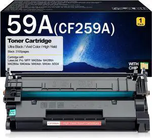 Ennovor 59A CF259A Compatible Toner Cartridge Replacement for HP 59A CF259A 59X CF259X Toner Cartridges for HP Laserjet Pro MFP M428dw M428fdn M428fdw M404dw M404dn M404n M3
