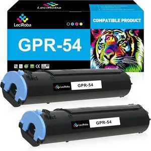 Ennovor LeciRoba GPR-54 GPR54 Toner Cartridge Replacement for Canon GPR-54 GPR54 Toner for Canon imageRunner Advance 1430 1435 1435i 1435iF 1435P Printer (Black, 2-Pack)