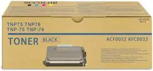 Ennovor TNP-75 TNP-76 TNP75 TNP76 Black Toner Cartridge ACF0032 AFC0033 Toner Compatible for Konica TNP75 TNP76 Black Toner Cartridge Minolta Bizhub 4000i 5000i Printer