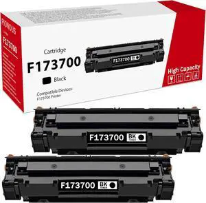 Ennovor F173700 Black Toner Cartridge (2-Pack) - PINOS Compatible F173700Toner Cartridge Replacement for Canon F173700 Black Toner Cartridge Work with F173700 Printer