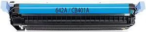 Ennovor 642A CB401A Cyan Remanufactured Toner Cartridge Replacement for HP CP4005 CP4005n CP4005dn Printer (1 Cyan)