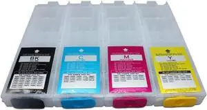 Ennovor 320ML T11A T11B Empty Refill Ink Cartridge No Chip for Epson WF-C5390 WF-C5890 WF-C5810 5810 5390 5890 Printer