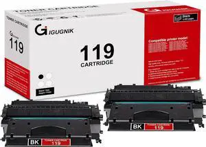 Ennovor 2 Pack 119 3479B001 Black Toner Cartridge Compatible 119 Replacement for Canon 119 for Canon imageCLASS MF5840dn MF5940dn MF5980dw MF5950dw MF416dw LBP6300 LBP6680x LBP250 Printer