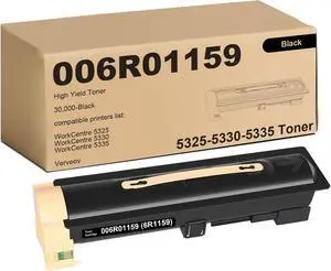 WorkCentre 006R01159 High Capacity Black Toner Cartridge Replacement for Xerox 006R01159 Black Toner Cartridge for WorkCentre 5325 5330 5335 Printer (1-Pack, 006R01159 Black)