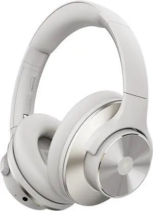 OneOdio Focus A10 Wireless Bluetooth Noise Cancelling Headphones - Hi-Res Audio, 50H Playtime, Built-in Mic, Compatibility with Apple & Android, Comfortable Over Ear Ideal for Travel Work