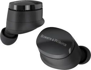 Bowers & Wilkins Pi6 Wireless Earbuds (Storm Grey), in-Ear Bluetooth Earphones with aptX Adaptive & 12mm Drivers, Bespoke Active Noise Cancelling Earbuds, 3 Built-in Mics, 15-Min Quick Charging