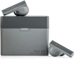 Moondrop MOCA Earphone ANC TWS Low Latency Automatic Reconnection Wireless Charging BASS Control in-Ear Headphones (Gray)