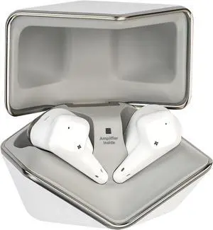 HIFIMAN SVANAR Wireless Jr Noise Cancelling Bluetooth in-Ear Hi-Fi Earphones with Amplifier Inside, Topology Diaphragm Driver, IPX5 Water/Sweat Resistant, White