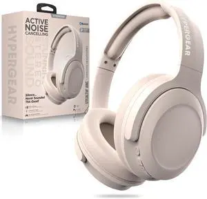 Headphones Wireless - Bone Active Noise Cancelling Headphones Over Ear Bluetooth HD Audio Deep Bass Dual Noise Canceling Mics ANC Gym Headphone Wireless Over Ear Sound Cancelling Lightweight Foldable