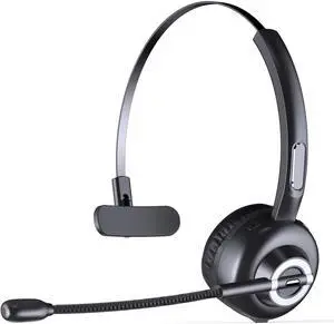 Wireless Headphone Mic Headset Compatible with Motorola Edge (2025), Bluetooth Earphone Hands-Free Noise Isolation