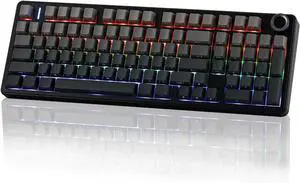 EPOMAKER X Aula F99 PRO Wireless Gaming Keyboard with 8000mAh Battery, Hot Swappable Creamy Keyboard, 2.4GHz/Type-C/BT5.0, NKRO, RGB Backlit for Win/Mac/Gaming (Black Gradient) EPOMAKER X Aula F99 PRO Wireless Gaming Keyboard with 8000mAh Battery, Hot Swappable Creamy Keyboard, 2.4GHz/Type-C/BT5.0, NKRO, RGB Backlit for Win/Mac/Gaming (Black Gradient)