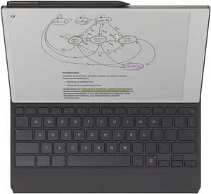 Mosaic Weave Type Folio Keyboard for Your 11.8' Paper Tablet - Basalt