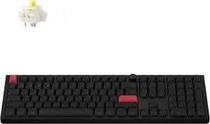 Keychron Q6 Max QMK/LUANCHER Wireless Bluetooth/2.4GHz/USB-C Wired Custom Mechanical Keyboard, Full Size Programmable Knob RGB Backlit Hot-Swappable Gateron Banana Switch for Mac Windows Linux - Black Keychron Q6 Max QMK/LUANCHER Wireless Bluetooth/2.4GHz/USB-C Wired Custom Mechanical Keyboard, Full Size Programmable Knob RGB Backlit Hot-Swappable Gateron Banana Switch for Mac Windows Linux - Black