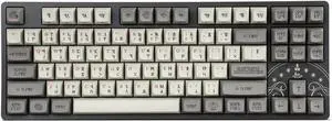 DROP + The Lord of The Rings Dwarvish TKL Mechanical Keyboard - MT3 Profile Keycaps with Accent Keys - Holy Panda X Tactile Switches - PBT Dye-Sub Keycaps - LED Backlight - Dark Gray