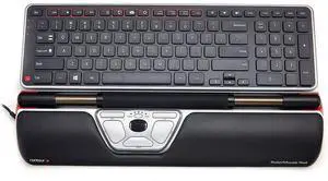 Contour Design Ultimate Workstation Red Wired - Includes RollerMouse Red & Balance Keyboard - Wired Ergonomic Keyboard and Mouse Combo - Compatible with PC & Mac Computers