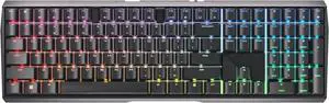 Cherry MX 3.0S Wireless Mechanical Gaming Keyboard. Aluminum Housing Built for Gamers w/MX Brown or Red Switches. RGB Backlit Color Display Over 16m Colors. (Black w/MX Red Switches)