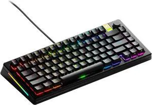 Glorious Gaming - GMMK 3 PRO HE: Rapid Trigger Keyboard, Hall Effect, Custom Modular Aluminum Body, 8K Polling Rate, Hotswap MX & Magnetic Switches, Modular Gasket System, ANSI 75% Tenkeyless (Black)