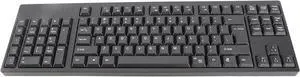 Left Hand Keyboard, Full Size Left Handed Computer Keyboard, USB Interface Ultra Thin Keyboard