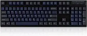 Leopold FC900RBT Navy/Blue Bluetooth PD Double Shot PBT Mechanical Keyboard Cherry MX Silent Red
