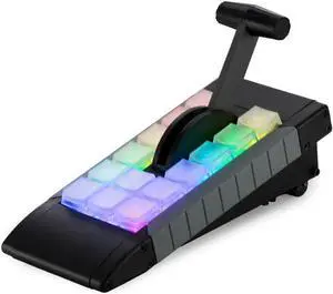 X-keys XBE-14 USB T-bar RGB Backlit Programmable USB Keypad for Switching or Instant Replay with vMix & Central Control, Made in USA
