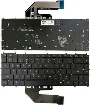 GinTai Laptops Keyboard Backlit US Replacement for Dell Alienware x15 R1 PK133042A01 05C5XP Clavier Pour ordinateur Portable Keyboard