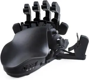 AZERON Gaming Keypad, Programmable One Handed Gaming Keyboard, with Hall Effect Analog Thumbstick and 30 Programmable Keys, 3D Printed Customized Keypad, for Righties (Black, Cyborg ll)