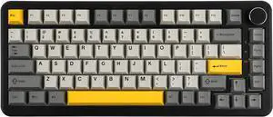 MechLands AJAZZ AK820 MAX HE Hall Effect Magnetic Gaming Keyboard, Adjustable Actuation, 8KHz Polling Rate, Wired Rapid Fast Keyboard, Creamy Gasket, RGB Backlight, NKRO for Win/Mac (Black)