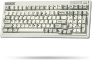 OG98 Retro Gaming Keyboard with Number Pad, Wireless Mechanical, 4000mAh Creamy Custom,Linear Lubed Switches Hot Swap RGB, PBT Keycaps for Win/Mac