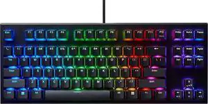 GX1 Black TKL RGB Double Shot ABS Mechanical Keyboard (Topre 30g)