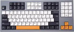 Willow Mechanical Keyboard, 102 Keys, MAC/Win, Space Gray, Gateron Red Linear Hot Swap Switches, RF 2.4, Bluetooth, USB, PBT Keycaps, Aluminum Top