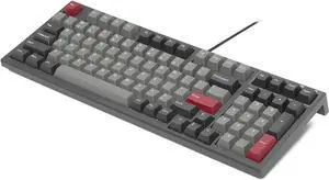 KPREPUBLIC Flesports FL980 Mechanical Gaming Keyboard Full RGB Backlit LED Computer Keyboard PBT Doubleshot keycap Hot Swappable Box Switch (Box Red Switch Edition x1, FL980 Keyboard x1)