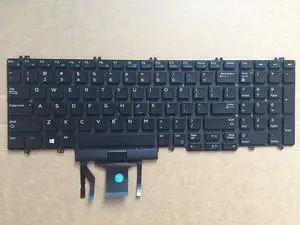 Original New for Dell Precision 7740 Mobile Workstation 17.3" Laptop US Keyboard Backlit Without Frame Original New for Dell Precision 7740 Mobile Workstation 17.3" Laptop US Keyboard Backlit Without Frame